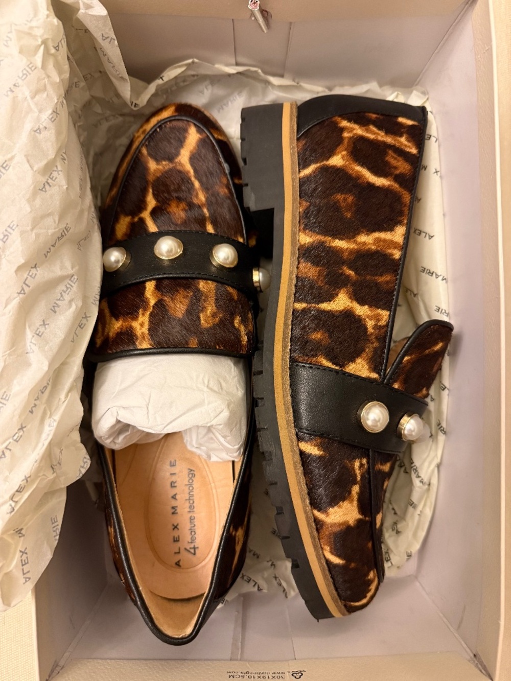 GENUINE CALF HAIR CHEETAH PRINT LOAFER